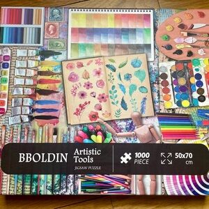 BBOLDIN Artistic Tools 1000Jigsaw Puzzle!